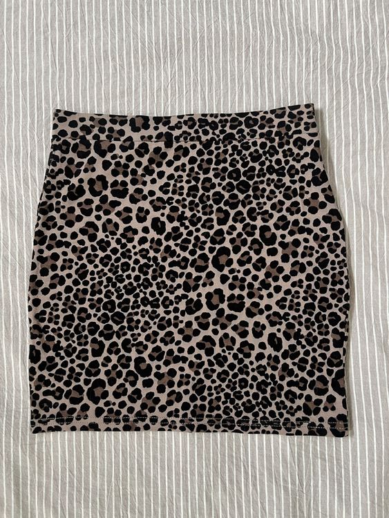 Jupe longue leopard h&m best sale