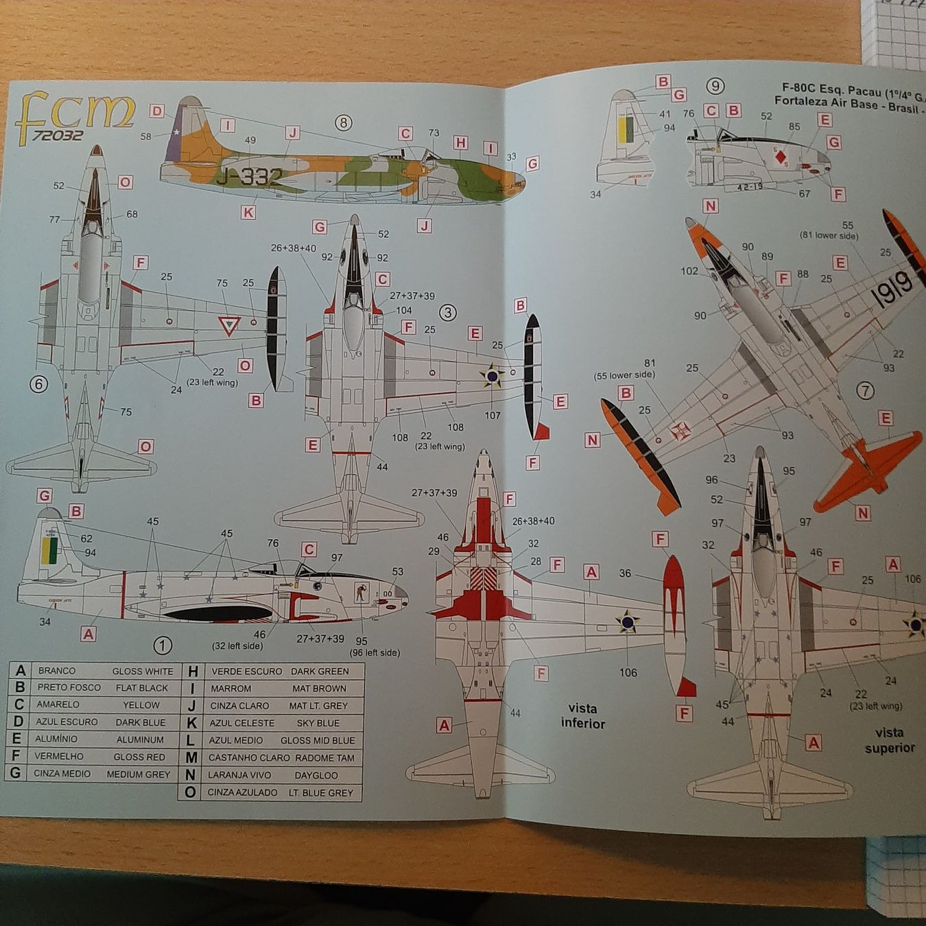 Lockheed Kit di modellismo & Modellini statici: D 177 ... Lockheed F-80 + T-33 Shooting Star ... fcm . Decal – Nuovo (secondo la descrizione) da Bonstetten venduto da Benibanny59 2