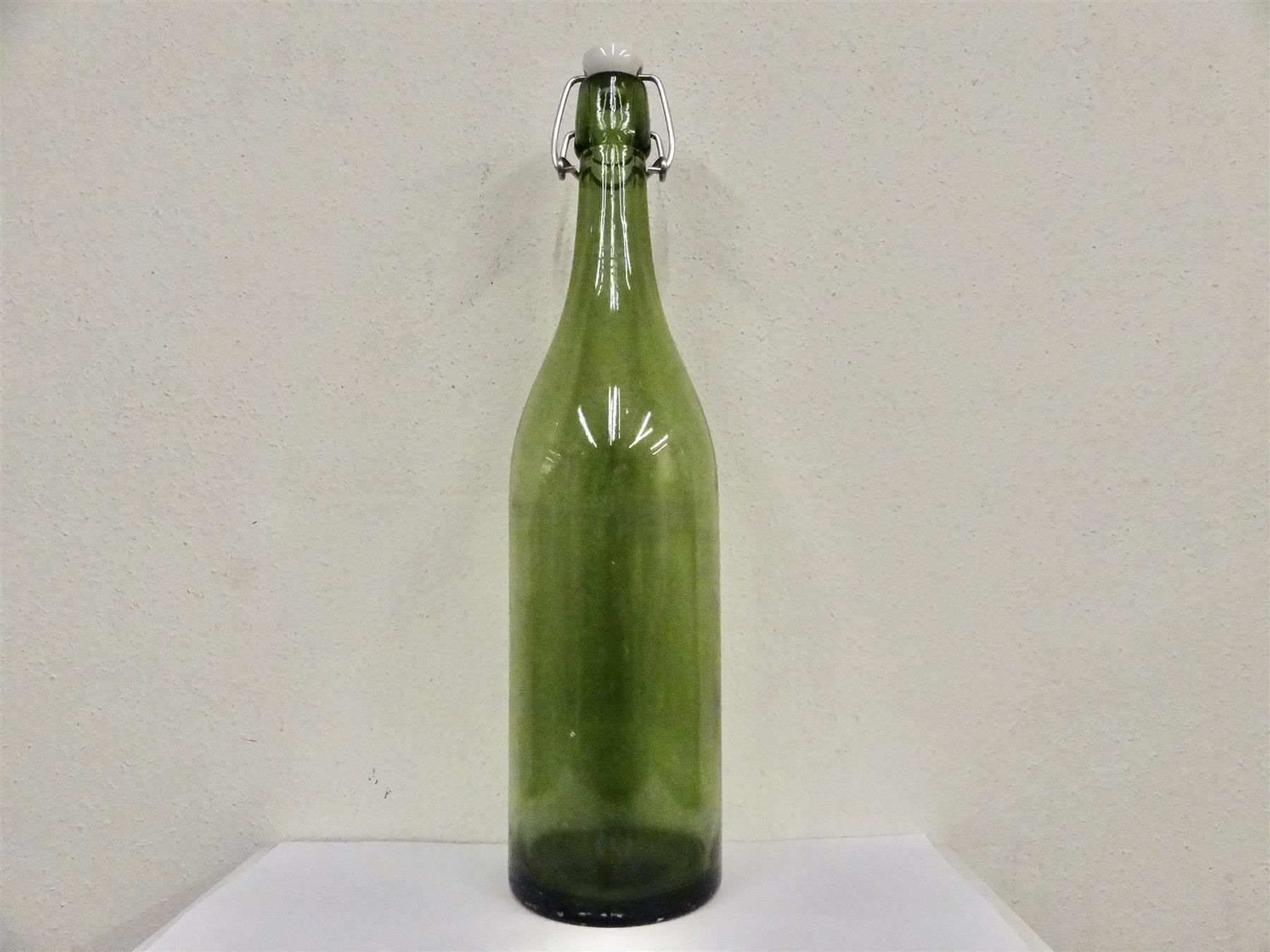 Bicchieri, Caraffe & Bottiglie: alte Flasche Bügelverschluss 1950 BÜLACH – Usato da Kerzers venduto da Flaschenposten