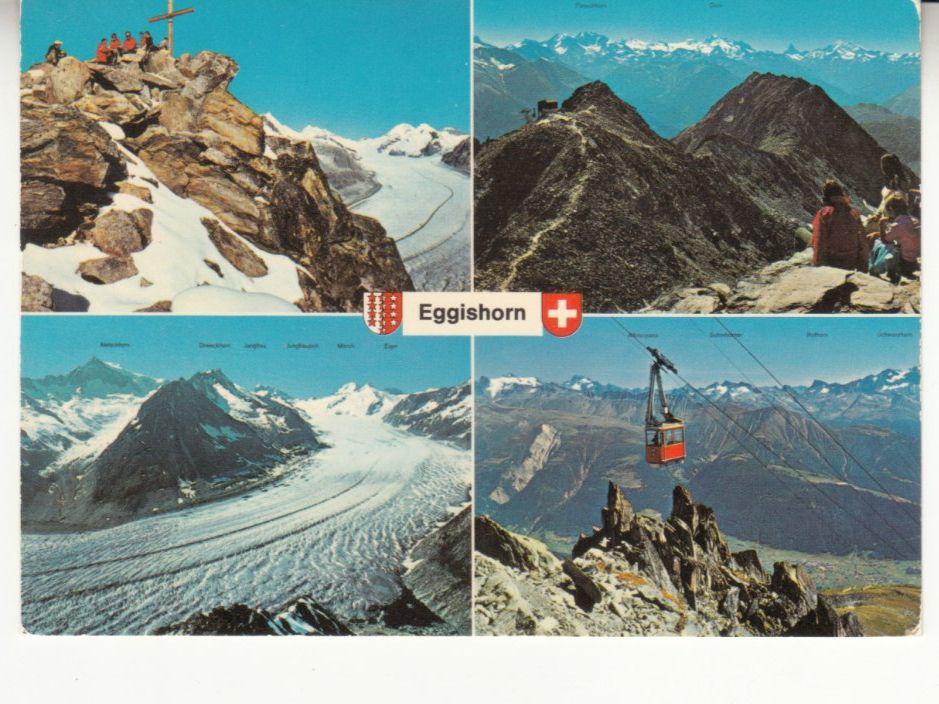 Cartoline postali: Eggishorn 1976 – Usato da Bürglen TG venduto da StampGraf