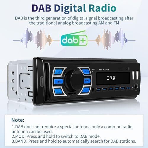 Radio: Autoradio DAB+ BT – Nuovo e nell'imballaggio originale da Hundwil venduto da Stallone6 2