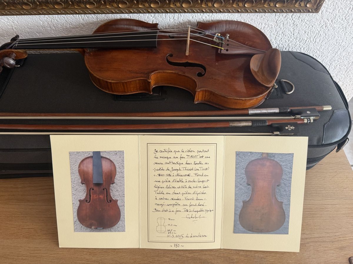 Instruments de musique: Violon de Mirecourt 4/4 – D'occasion à Bassecourt par 59.00chf 8