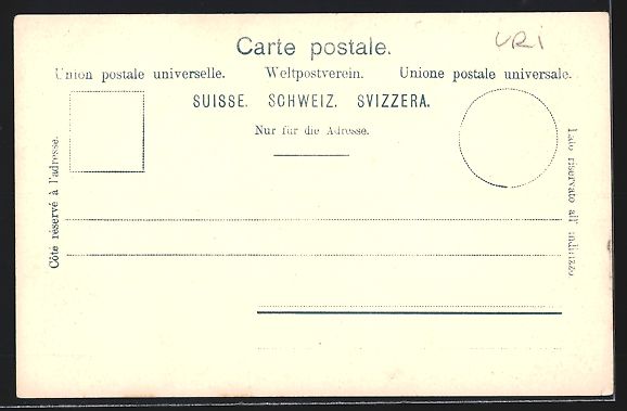 Cartoline postali: Andermatt, Blick über die Dächer der S – Usato da Berlin venduto da bartko-reher 1