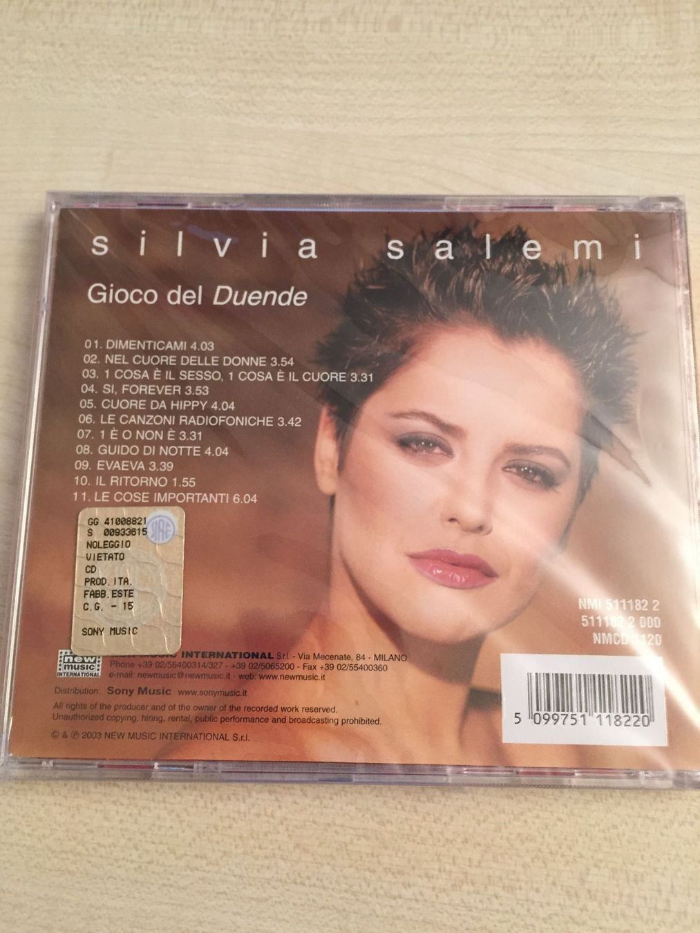 CD: Silvia Salemi - Gioco del Duende – Nuovo e nell'imballaggio originale da Rüti ZH venduto da alumedien 1