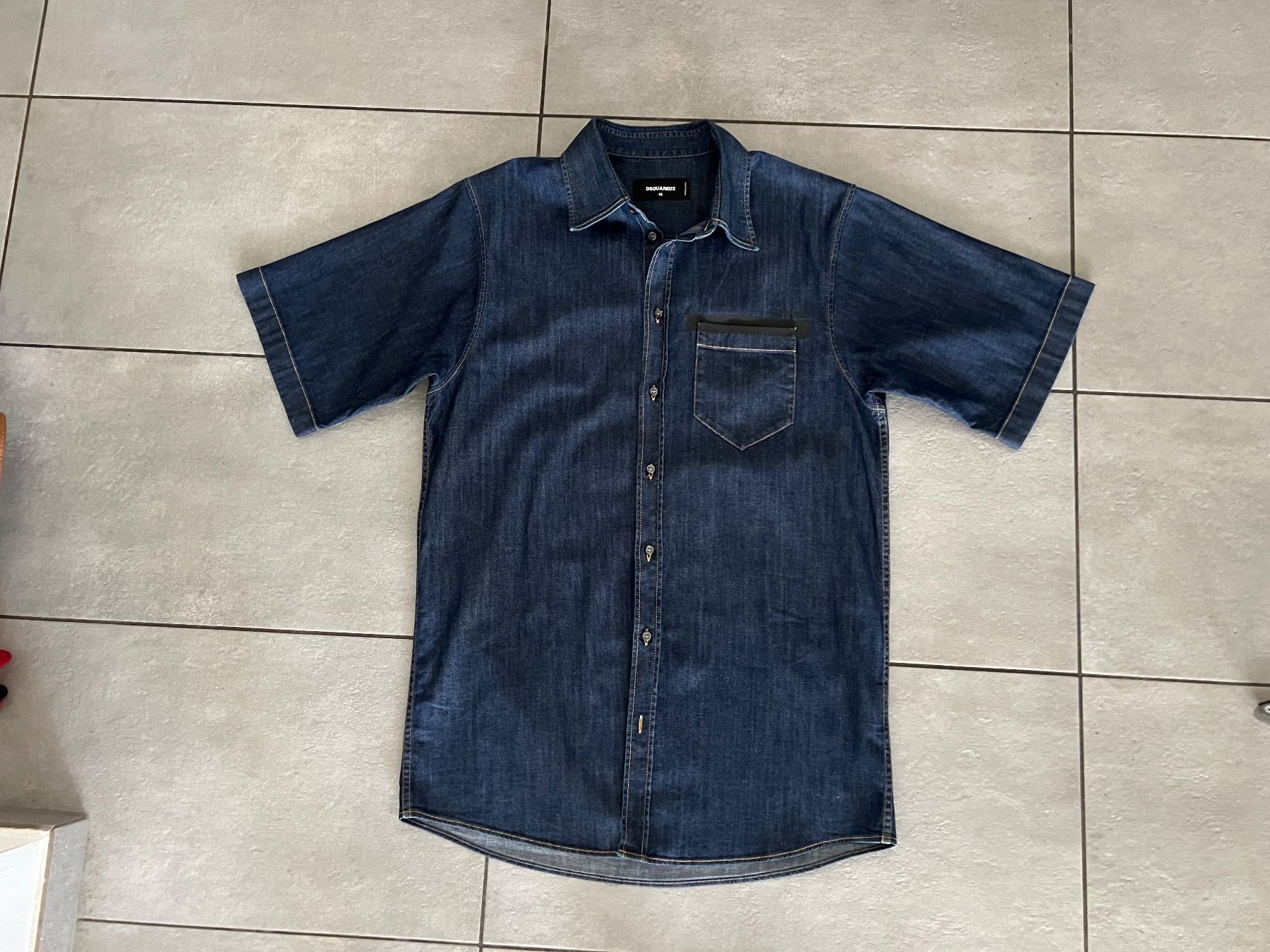 Dsquared2 Camicie: Dsquared2 camicia jeans uomo – Usato da Mendrisio venduto da fly_9wzx 1