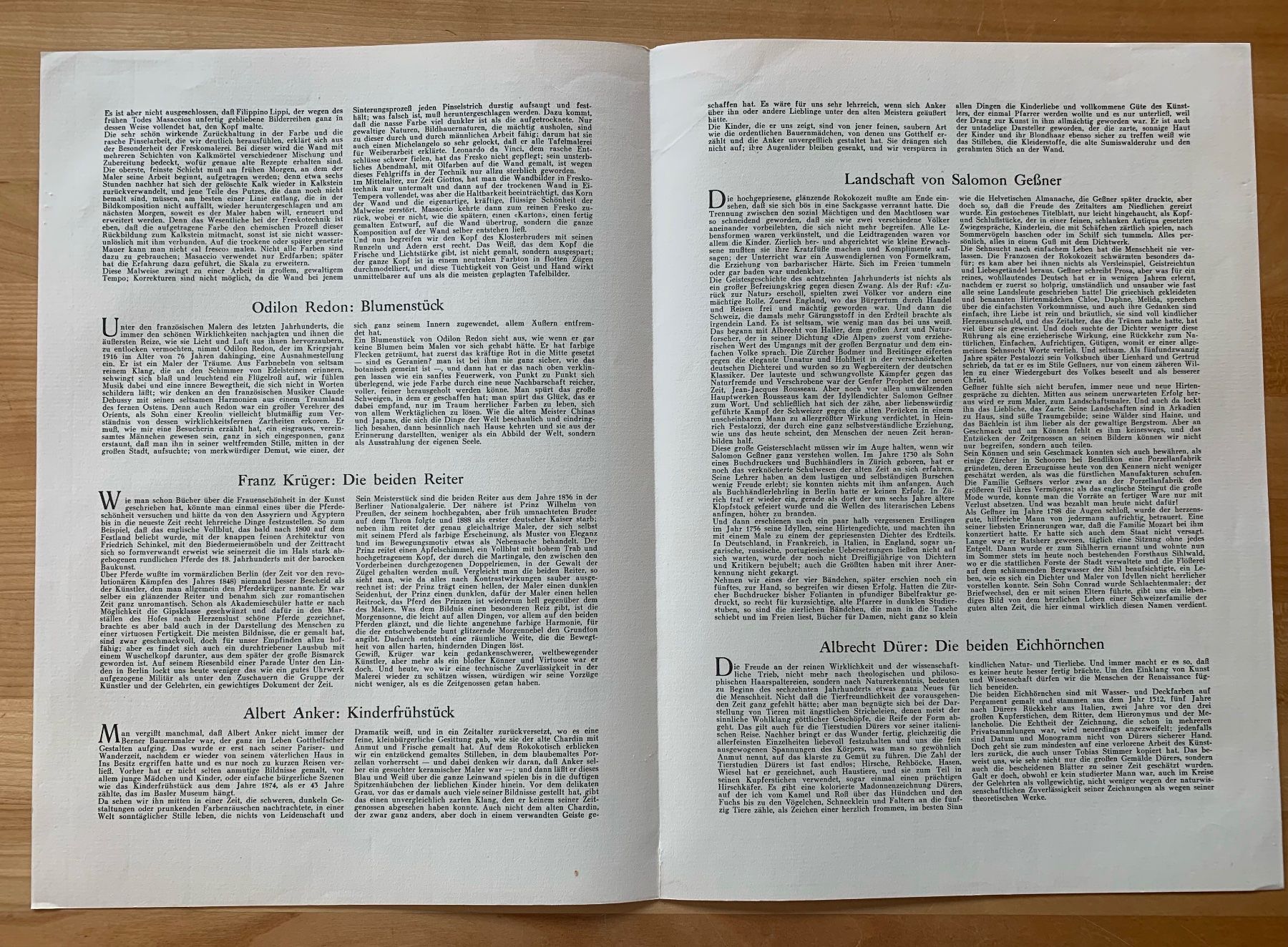 Foto & Immagini: Kunstmappe Beobachter Anker Dürer Koller – Usato da Zürich venduto da ruedigg 2