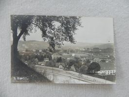 Echtphoto Karte Uzwil St.Gallen um 1920