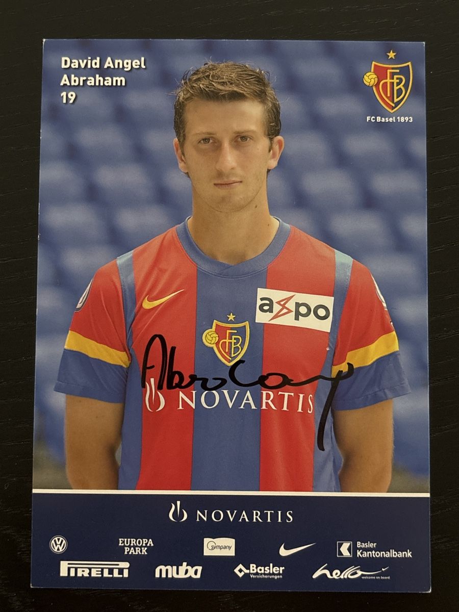 Autogramme: FC Basel Matchkarte David Abraham Saison 2011/2012 Top! – Gebraucht aus Uetendorf von hoisle