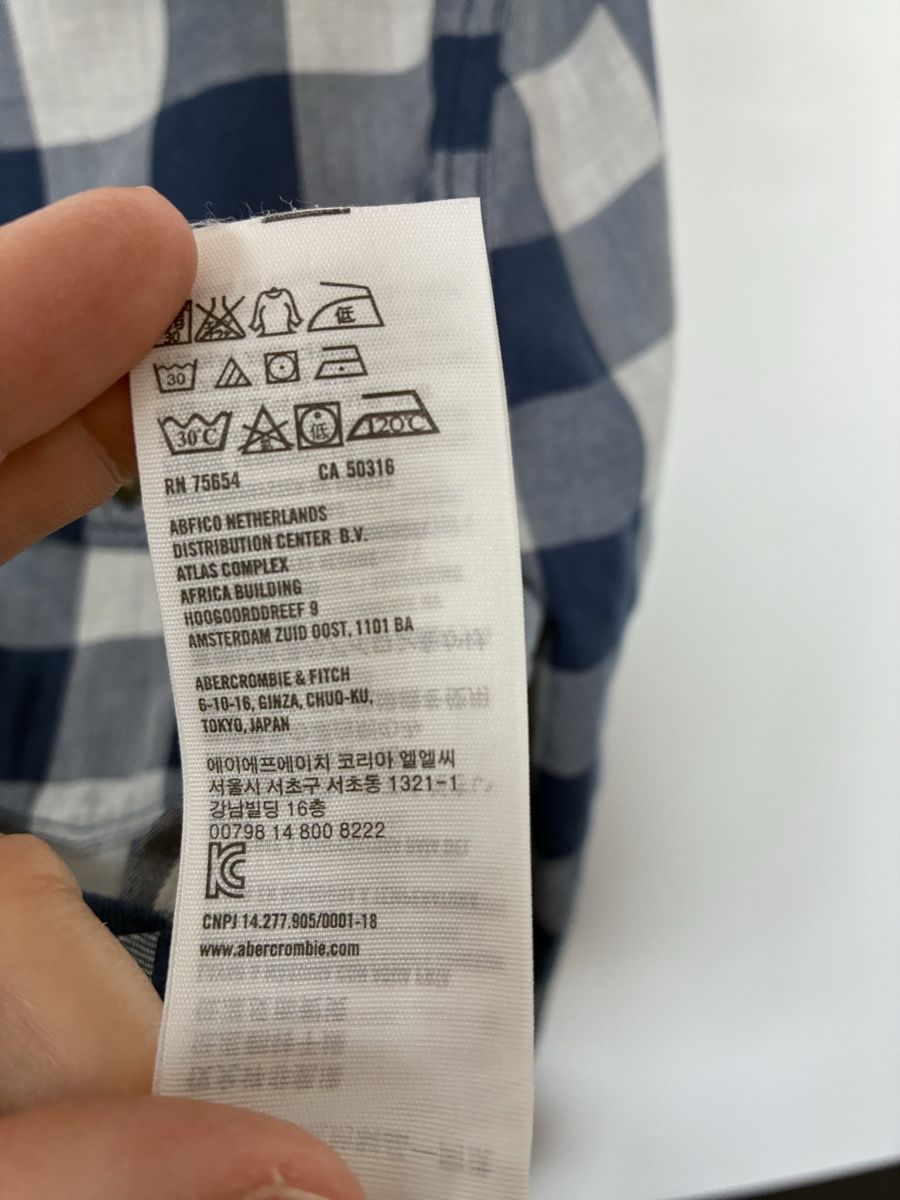 Abercrombie Camicette, T-shirt & Top: Abercrombie checkered shirt – Usato da Rüschlikon venduto da ant_5v7g 3