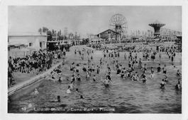 LIDO DE MILANO 1930 - alte Postkarte EXOTISCHES MOTIV