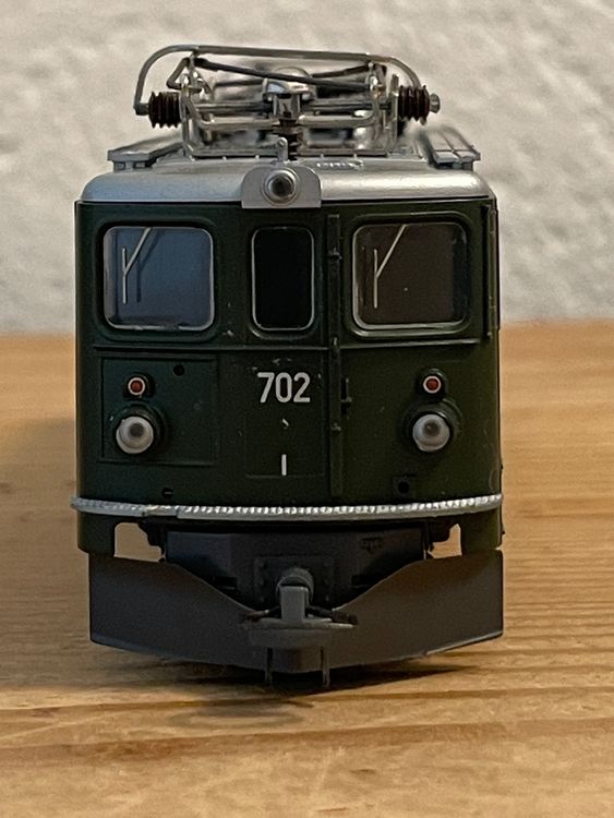 Bemo 1254 112 Ge 6/6 II 702 grün 5-Pol digital 5