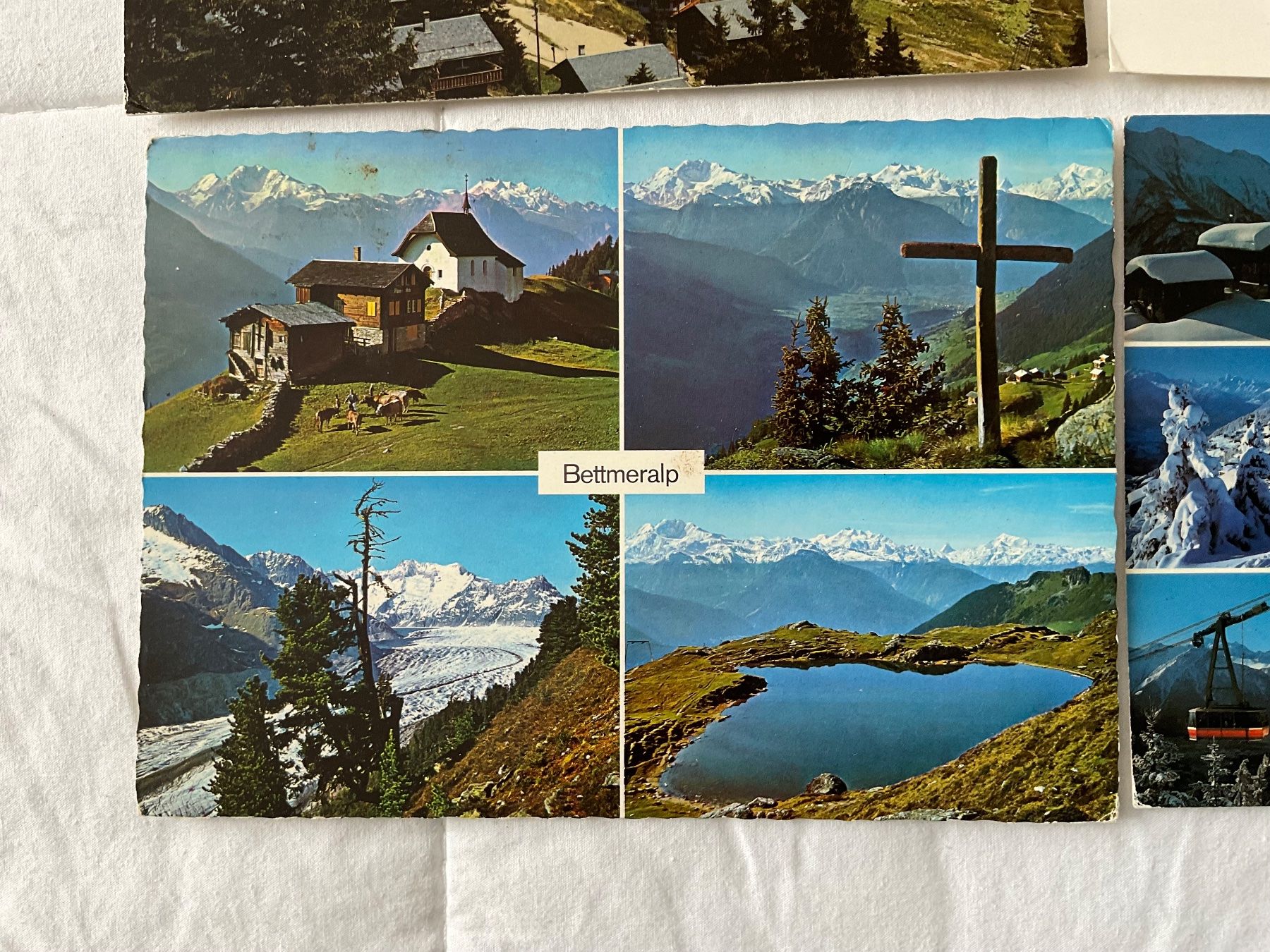 Cartoline postali: 9 AK Bettmeralp VS – Usato da Zürich venduto da Tolima194 3