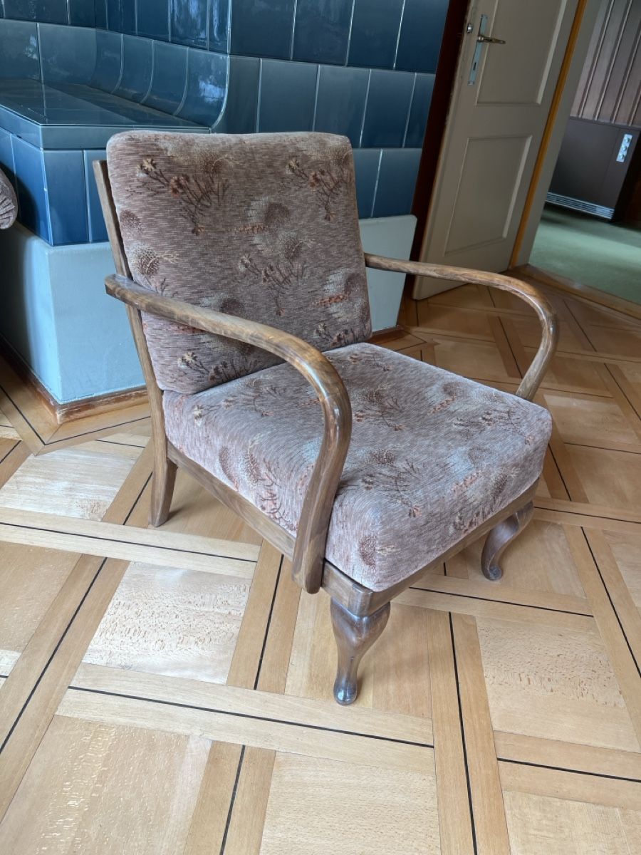 Sofas: Schönes Antik-Sofa mit 3 Sesseln – Gebraucht aus Glarus von R.B8750 1