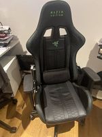 Gaming-Stuhl Razer Edition  schwarz/grün, Carbon-Optik