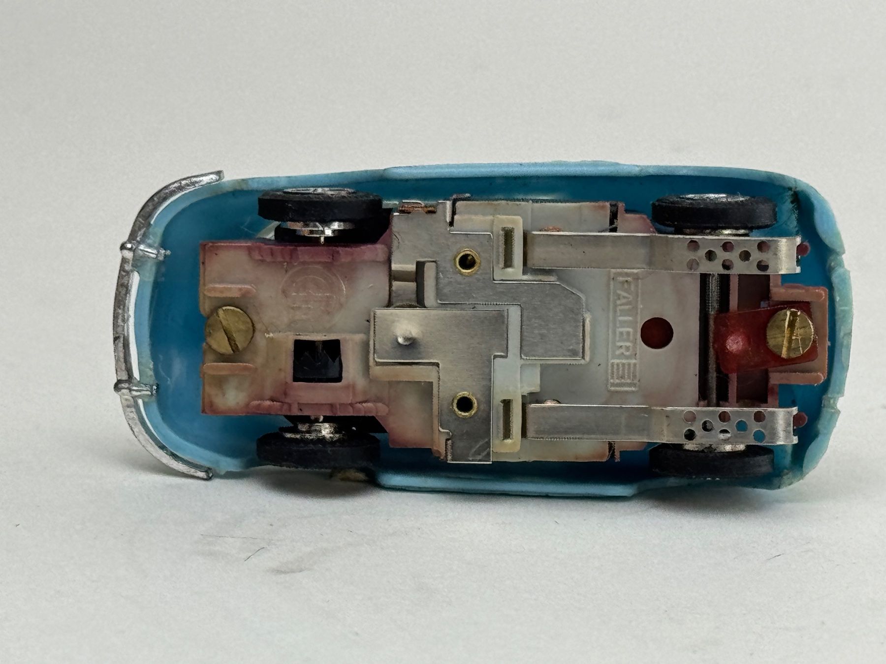 Faller Circuits: GB5- Faller AMS Porsche 356 hellblau – D'occasion à Elm par Wikmtz 2