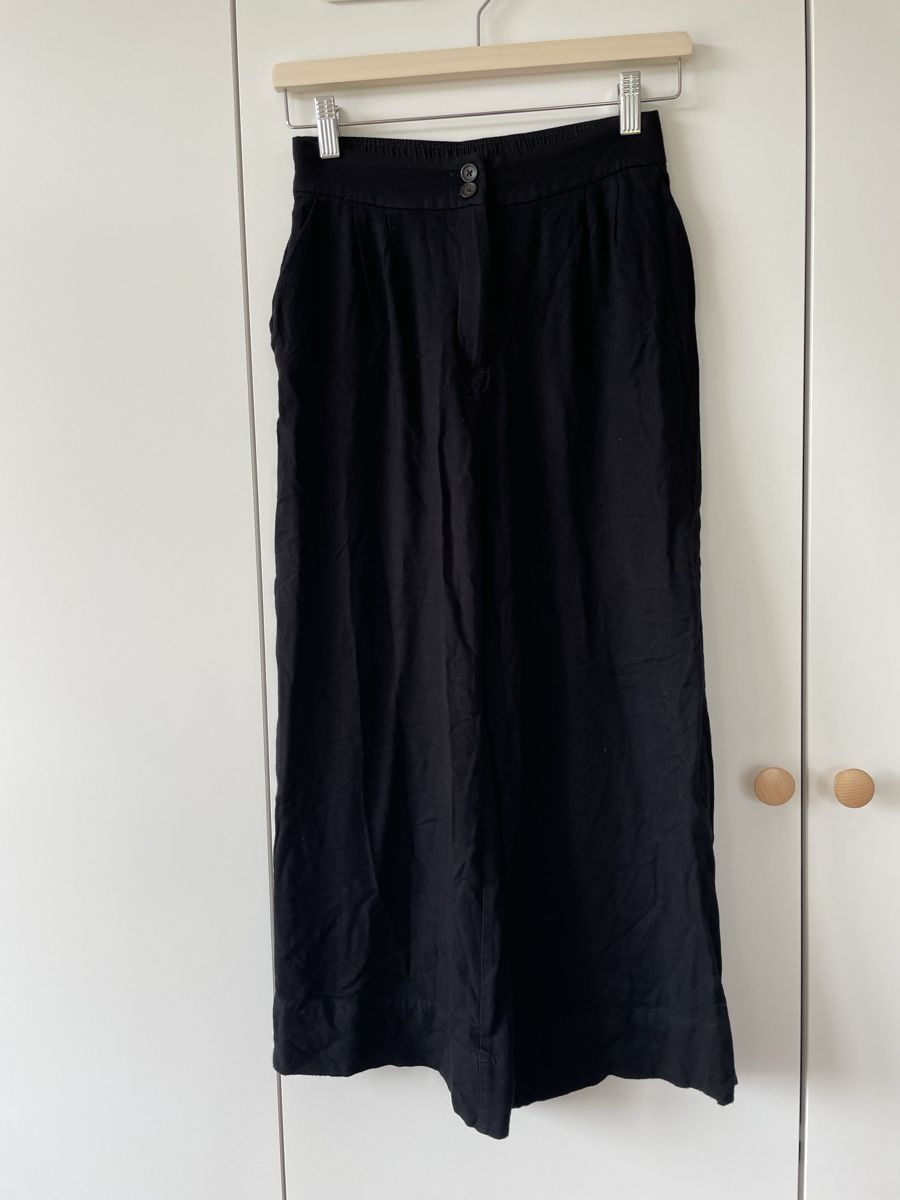 H&M Pantaloni: H&M Culotte, Viskose, Gr. 34 – Usato da Neukirch an der Thur venduto da bee88