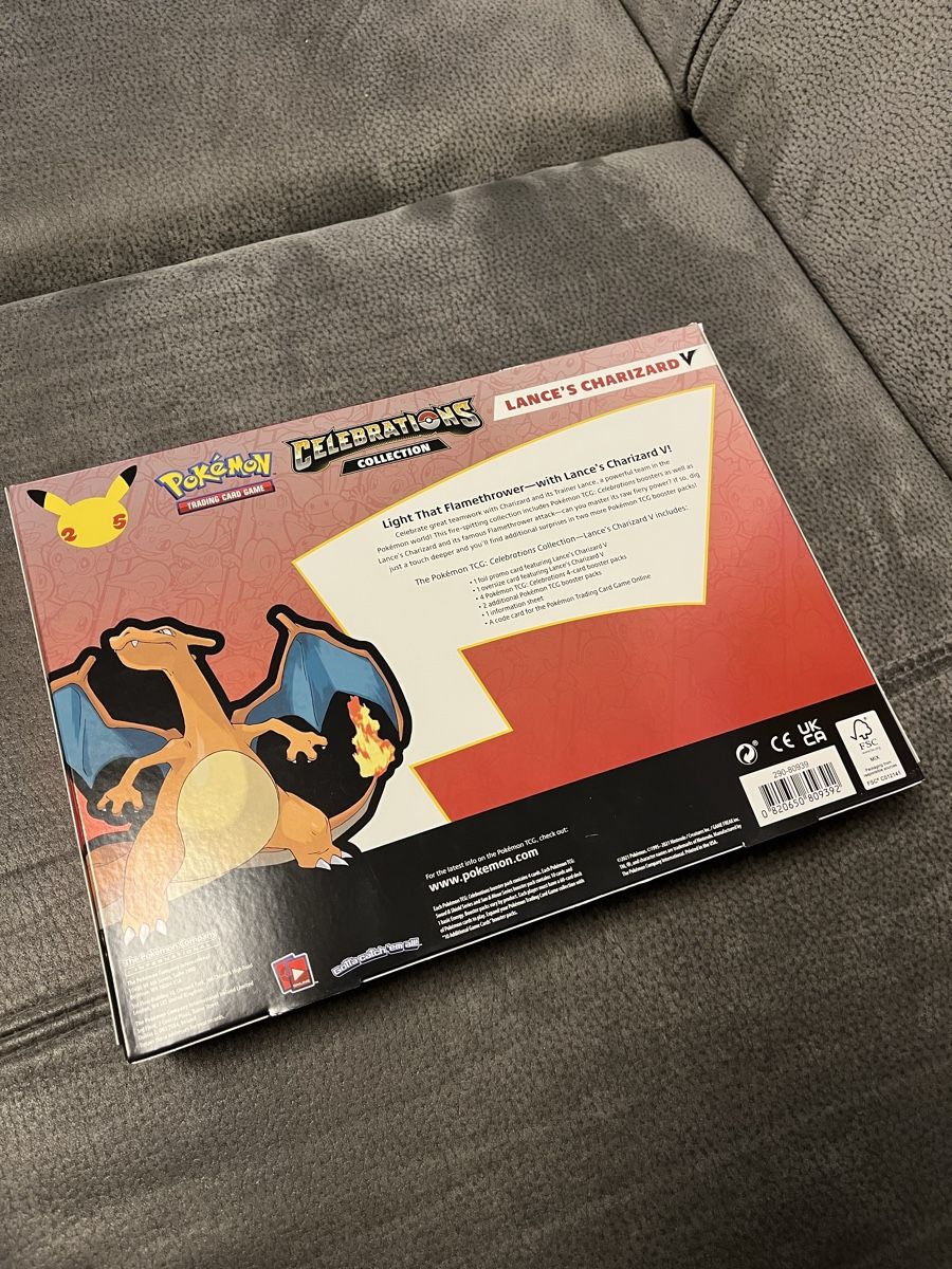Pokémon Carte collezionabili: Pokémon Celebration Charizard – Nuovo e nell'imballaggio originale da Winterthur venduto da Brachypelma007 1