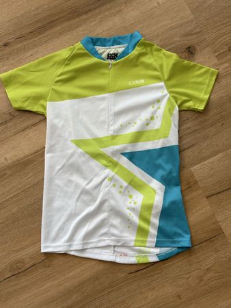 Damen Velotrikot  IXS Grösse S Weiss Grün Blau