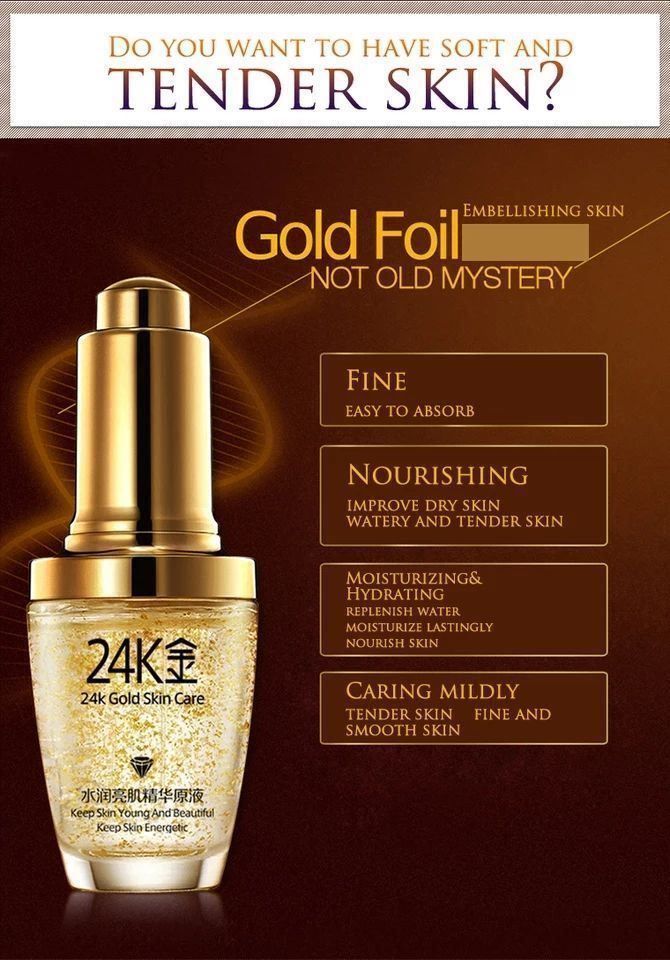 Gesichtspflege: BIOAQUA 24K Gold Gesicht Serum – Neu und originalverpackt aus Winterthur von Neilpryde01 4