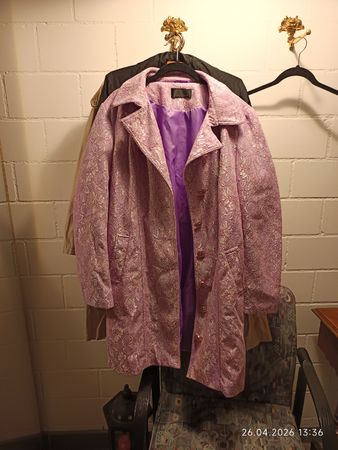 Alfredo Pauly Damen Mantel, Gr. 40, Lila, Top Zustand!
