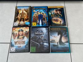 6 verschiedene Filme auf Dvd