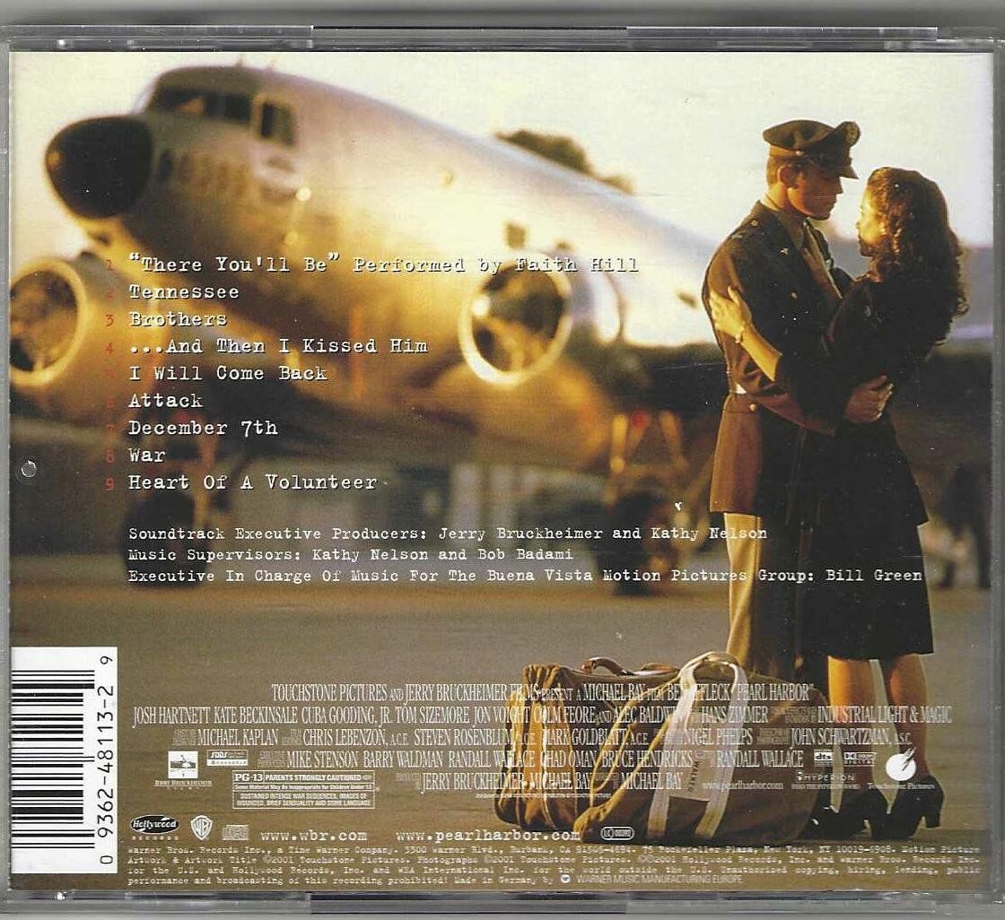 CD: Hans Zimmer - Pearl Harbor – Usato da Genève venduto da CDLPBookS 1