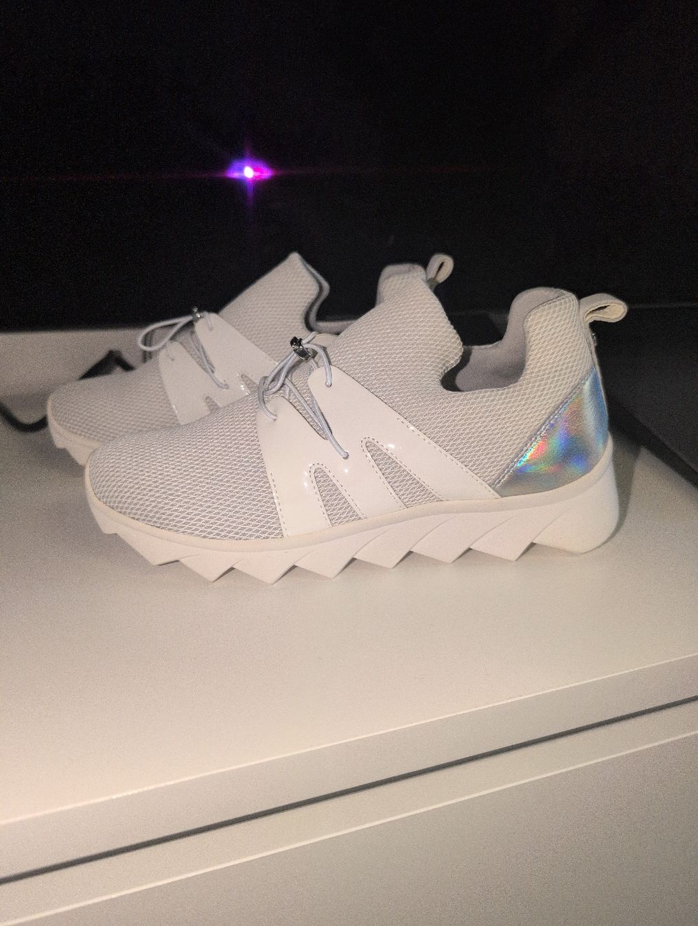 Scarpe da donna: Baskets blanches, taille 38, parfaites pour l'été! neuf – Nuovo e nell'imballaggio originale da Bassersdorf venduto da pca_cz6q 1