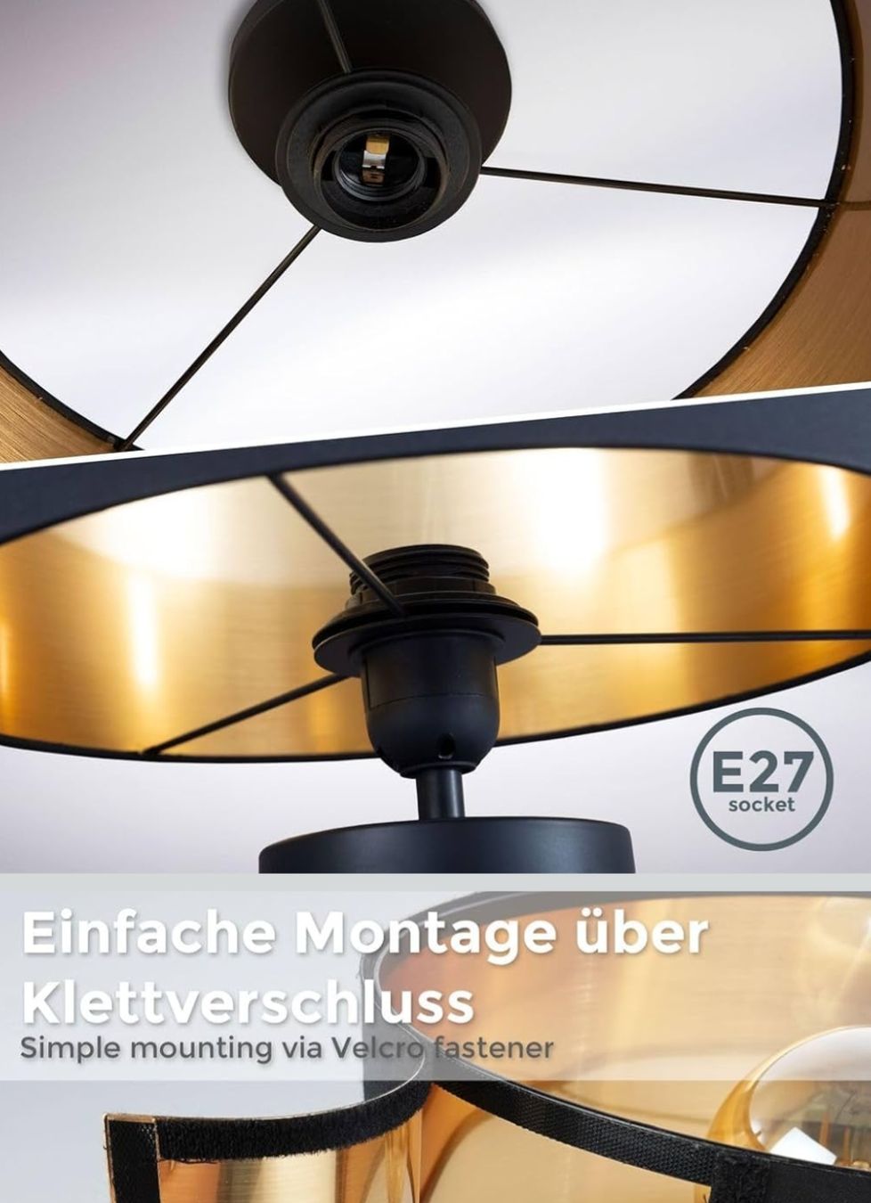 Lampadari & plafoniere: Deckenleuchte Schwarz/Gold 30x24 cm – Nuovo e nell'imballaggio originale da Winterthur venduto da SwissPrime 4