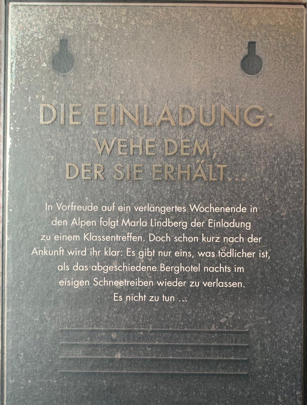 Libri: Sebastian Fitzek - Die Einladung – Usato da Zäziwil venduto da kreative-ideen 1