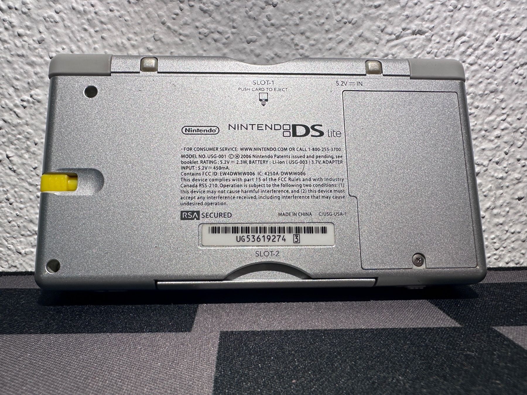 Nintendo Console: Nintendo DS Lite Silber + Ladekabel + Stift + GBA Abdeckung – Usato da Kappel SO venduto da MyFunBox 4