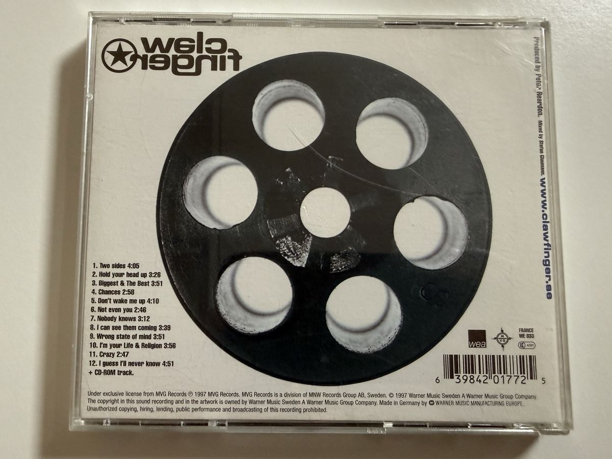 CD: Clawfinger, Claws & Effect CD Album 1997 – Usato da Oberried Brienz venduto da Chyara 1