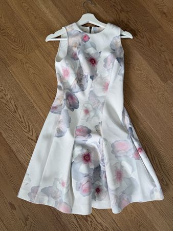 Ted Baker Kleid, Gr. 34, Blumenmuster, Top Zustand!