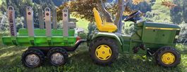 Kinder Pedal Traktor inkl. Anhänger