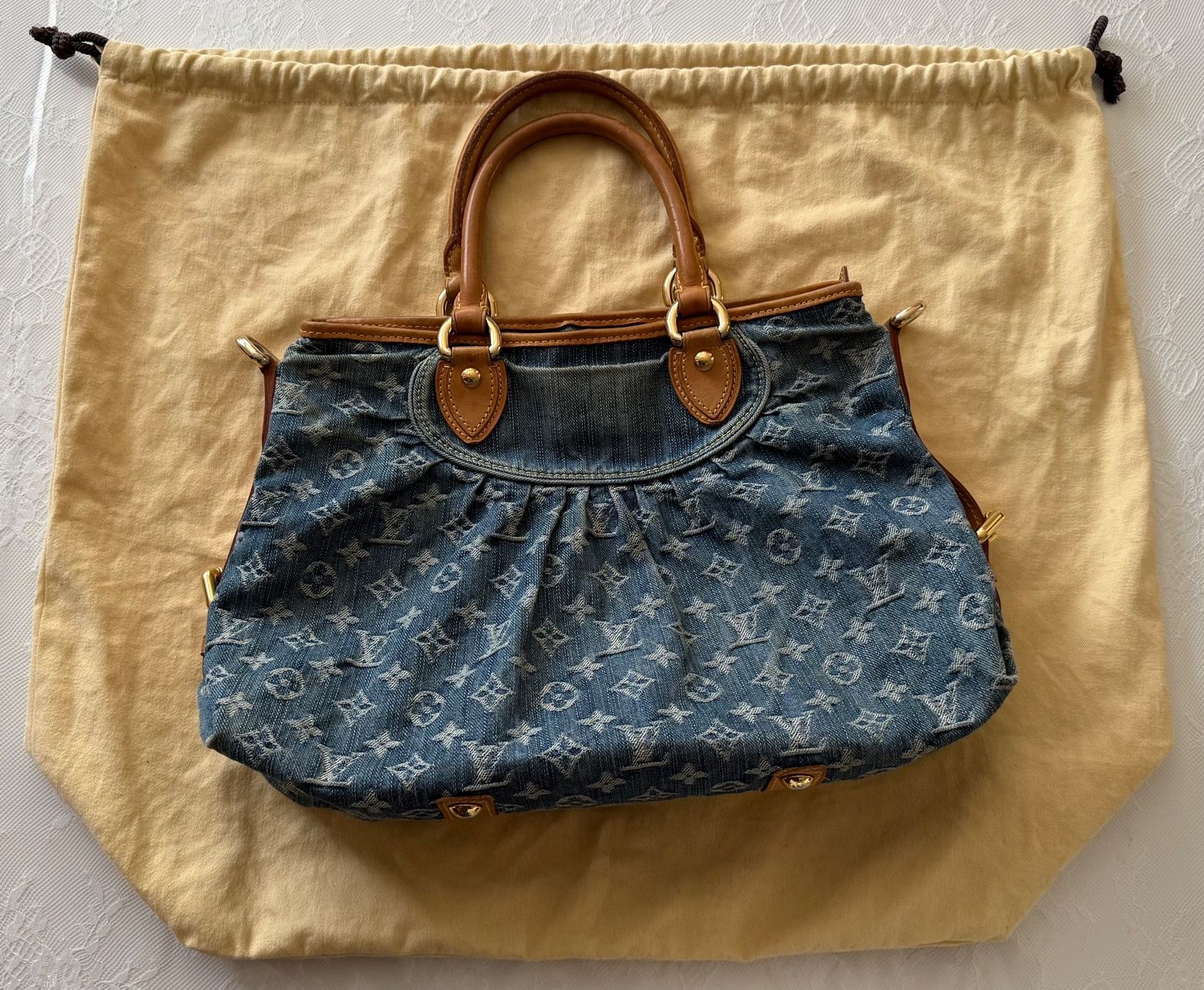 Louis Vuitton Borse da donna: Louis Vuitton Cabby denim blu – Usato da Breganzona venduto da mas_tv72 1