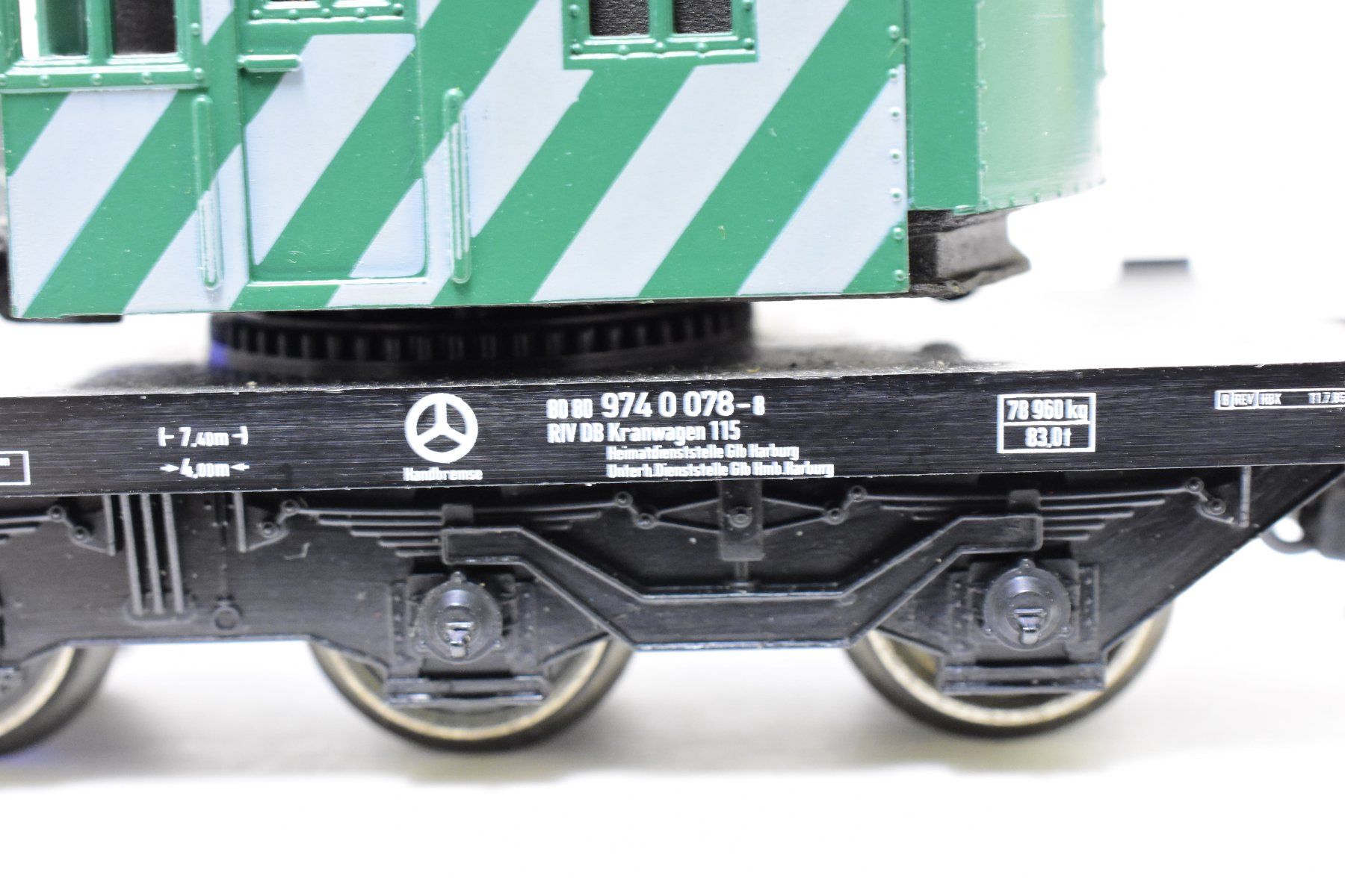 Märklin Modellini di ferrovie: Märklin Kranwagen ohne OVP – Usato da Lohn-Ammannsegg venduto da 1monika 6