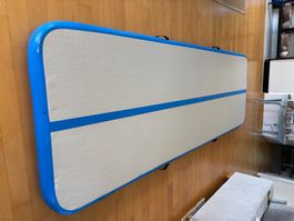 FBSPORT AirTrack Gymnastikmatte 3x1m mit Elektropumpe