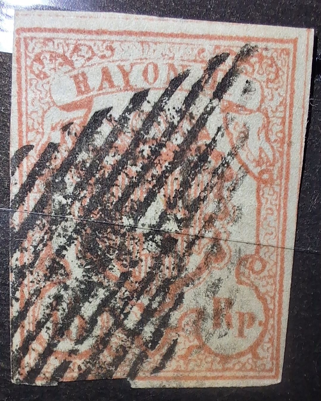 Alle Briefmarken: Rayon Nr. 20 Typ 8 UR - I  – Gebraucht aus Balgach von SIMEON27
