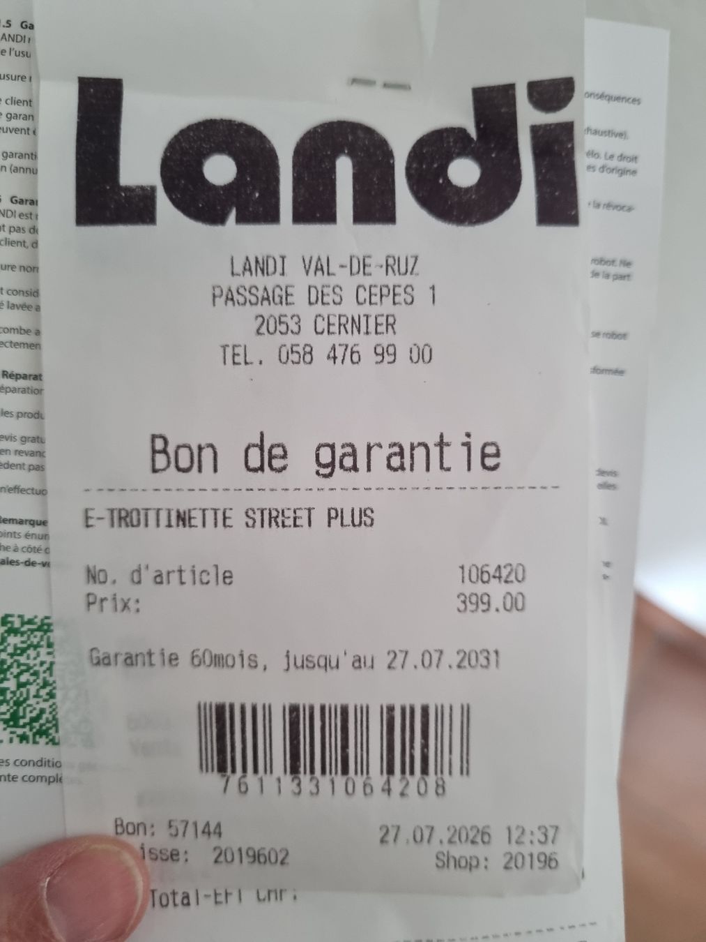 Kickboard: trotinette électrique – Neu (gemäss Beschreibung) aus Neuchâtel von Sigirahel 4