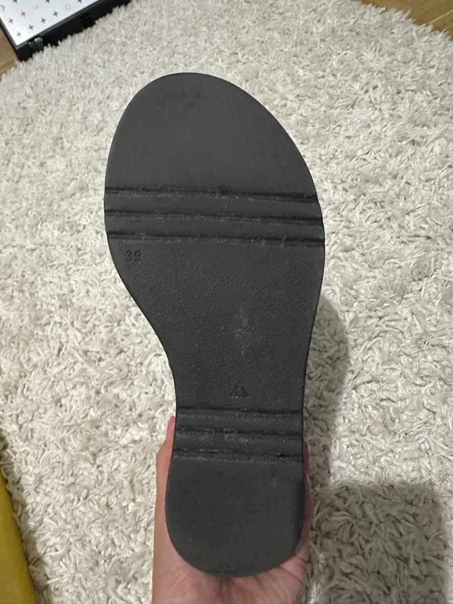 Scarpe da donna: Black leather wedge sandals, 39 – Usato da Genève venduto da alyonavinogradova 5
