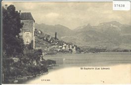Sain-Saphorin - Lac Leman - Vue generale