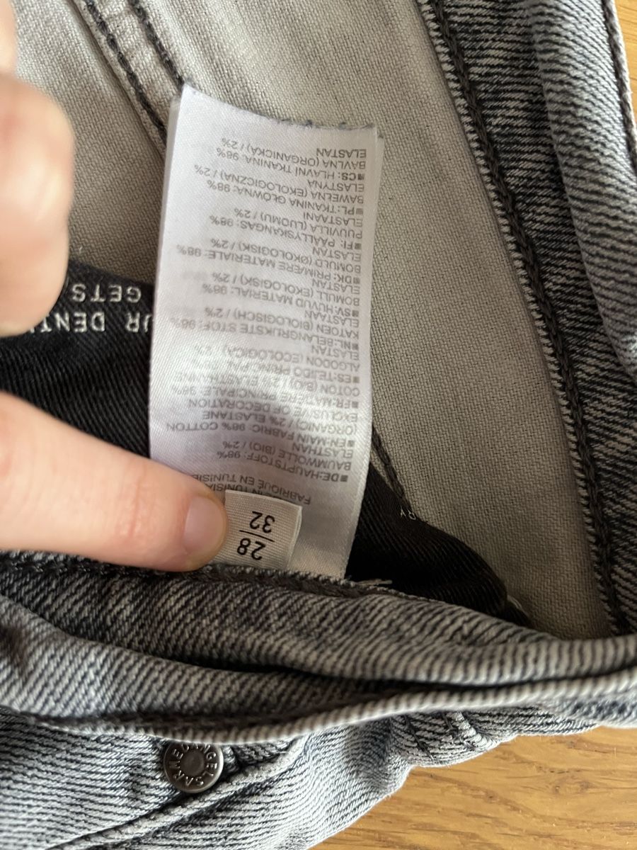 Armedangels Jeans: ARMEDANGELS Jeans grau Grösse 28/32 – Usato da Mühlethurnen venduto da a.schmutz 2