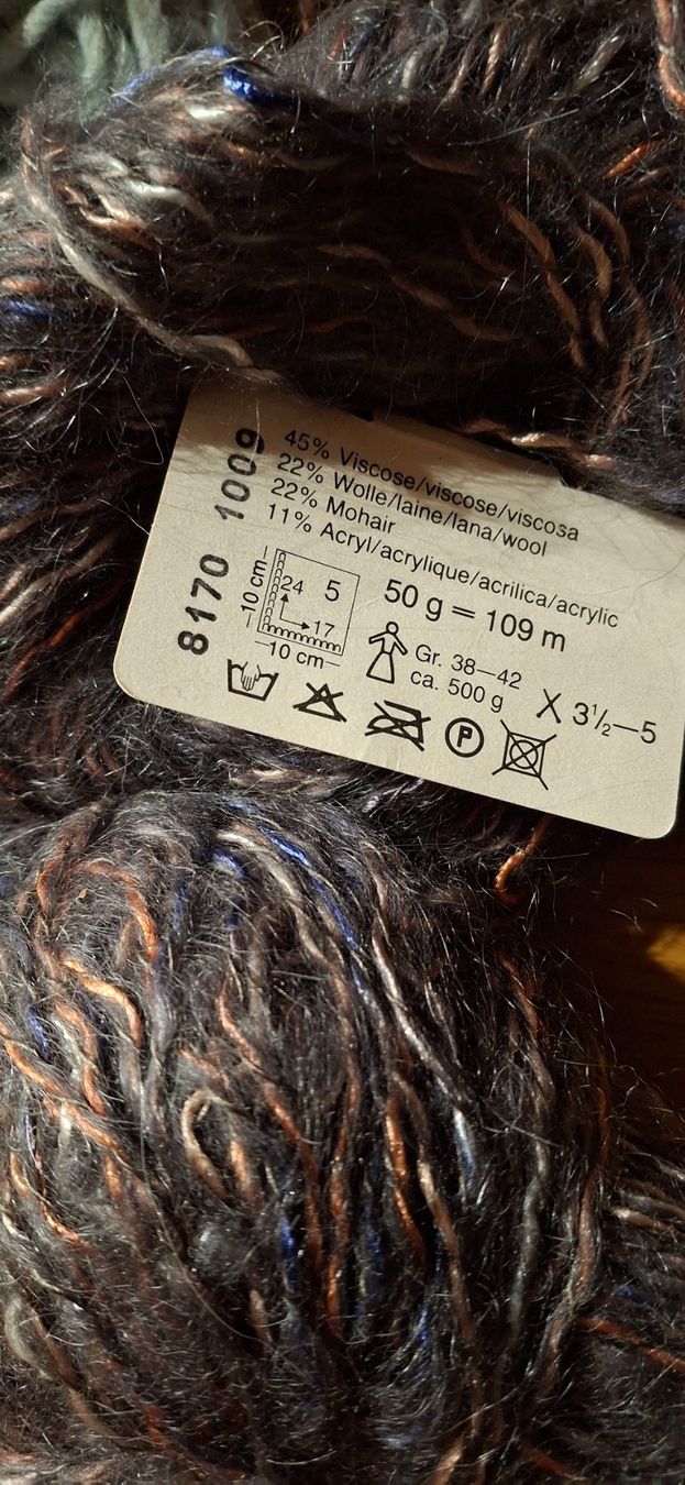Lana: Woll-/Garnpaket 6, ca. 640 g diverse Reste – Usato da Langenthal venduto da Handstrick 3