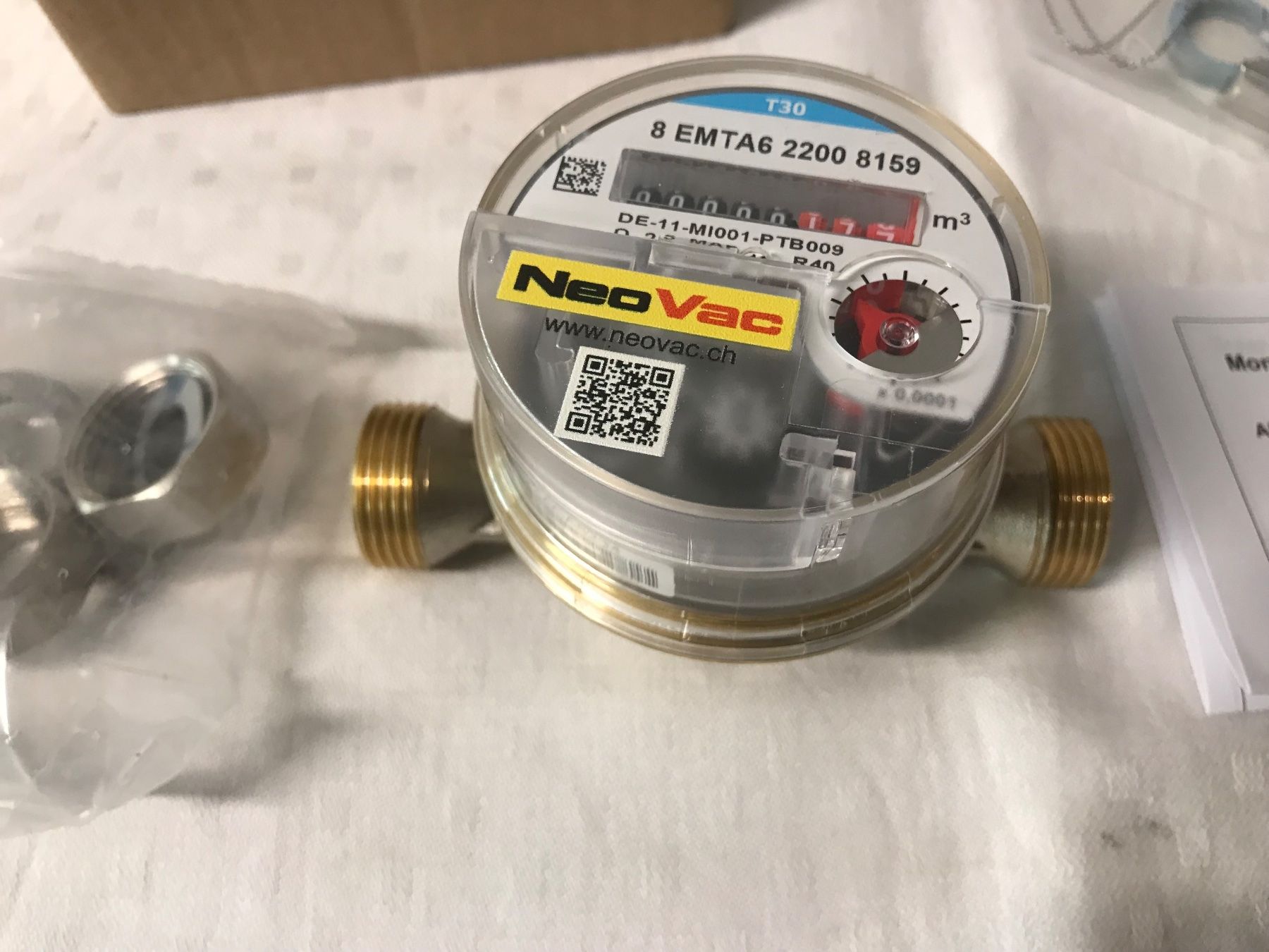 Misurare: Neuer Kaltwasserzähler NeoVac, 1/2" – Nuovo e nell'imballaggio originale da Winterthur venduto da efant12 2