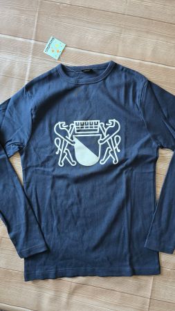 🆕️ Zürich Fan-Shirt - S - Langarmshirt mit Wappen