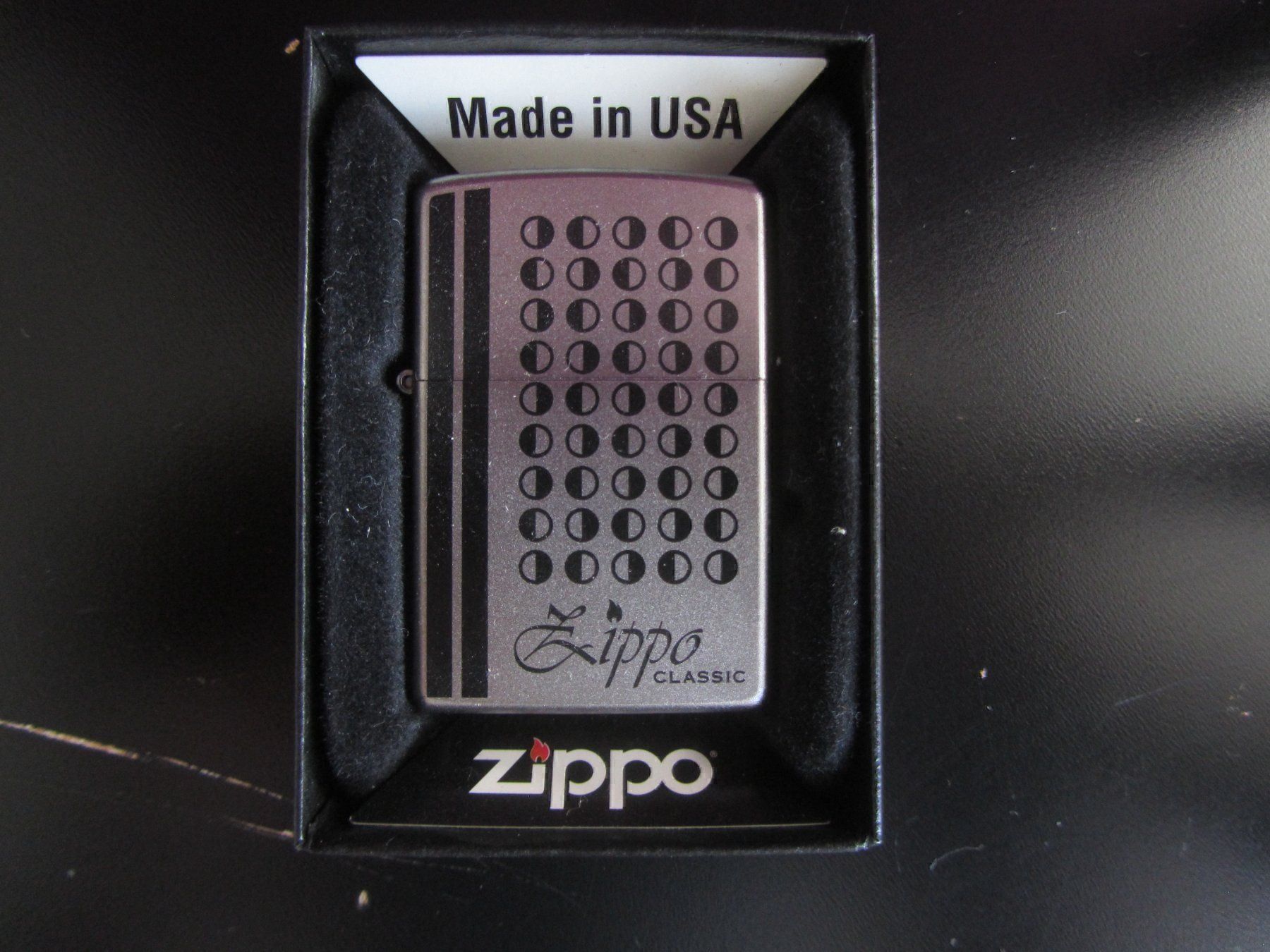 Zippo Accendini: Zippo Classic satin chrome NEW – Nuovo e nell'imballaggio originale da Pampigny venduto da Calypso06 2