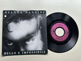 GIANNA NANNINI tolle Single Bello e impossibile Kult 80's