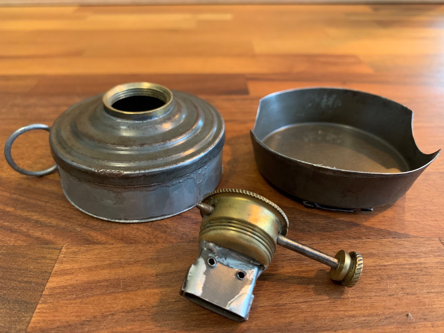 Lampade: schöne kleine Petrollampe – Usato da Winterthur venduto da sommer_2019 3