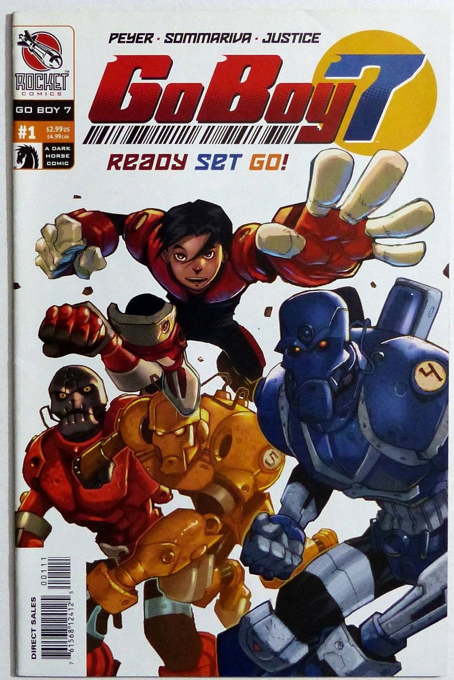 Comics: GO BOY 7 HUMAN ACTION MACHINE 1-5 SERIE JONNY ZERO 2003 – Gebraucht aus Lugano von YouWantUS 1