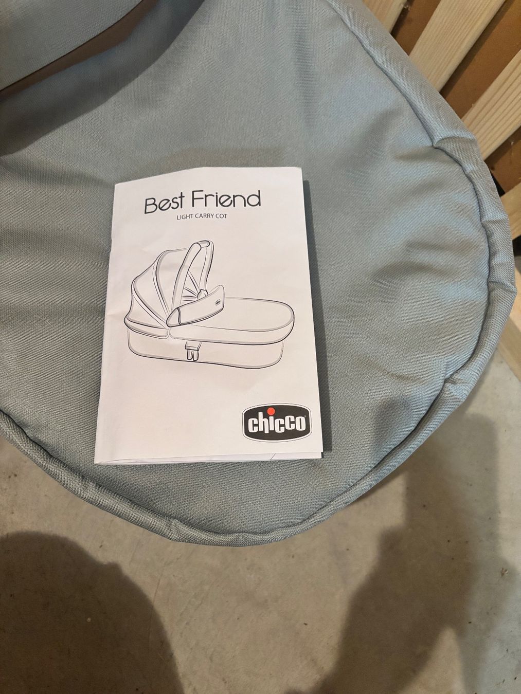 Chicco Carrozzine: Chicco Best Friend Babywanne Light silverleaf – Usato da Herbligen venduto da lar_8dhv 1