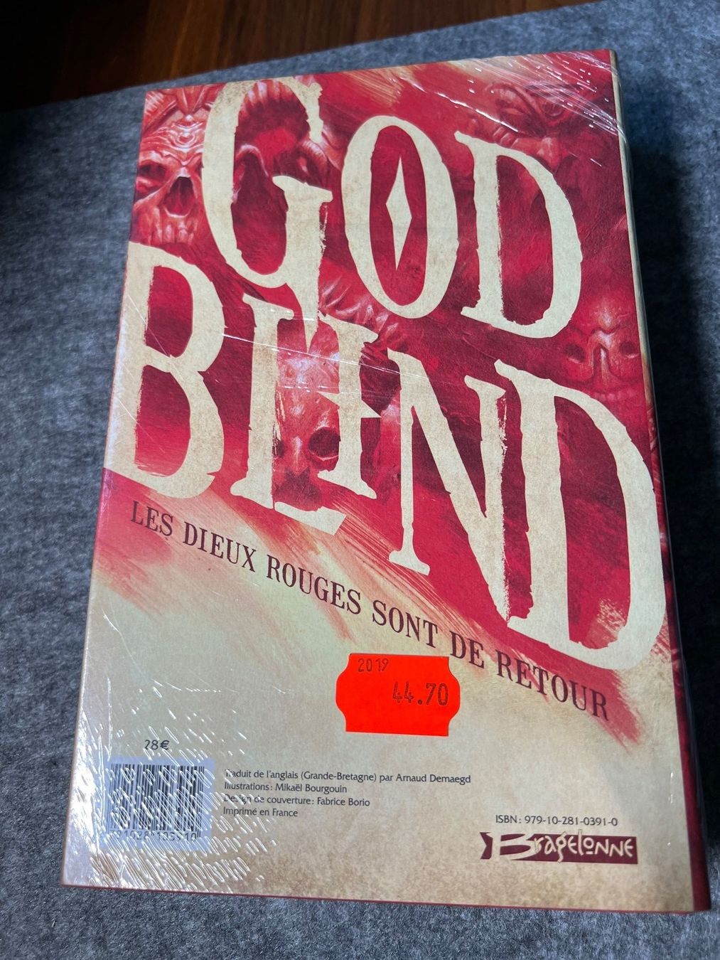 Libri: GODBLIND By Anna Stephens - NEUF – Nuovo e nell'imballaggio originale da Genève venduto da PoissonBlue 5